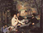 Le dejeuner sur I-Herbe, Edouard Manet